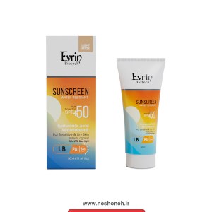 قیمت خرید کرم ضد آفتاب SPF50 اورین پوست خشک و حساس D-27656 Evrin Sun Screen Cream SPF50 For Sensitive And Dry Skin